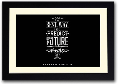 

Aabhaas Abraham Lincoln Wall Poster Fine Art Print(12 inch X 18 inch, Rolled)