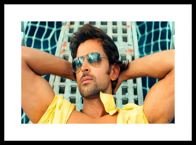 

Aabhaas Hrithik Roshan Wall Poster Fine Art Print(12 inch X 18 inch, Rolled)