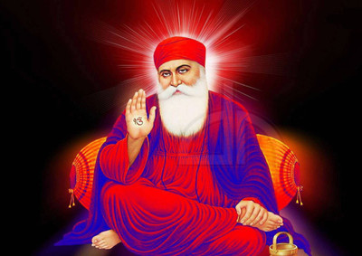 

Aabhaas Guru Nanak Wall Poster Fine Art Print(12 inch X 18 inch, Rolled)