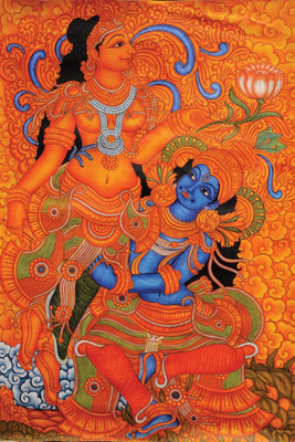 

Aabhaas Vishnu Wall Poster Fine Art Print(12 inch X 18 inch, Rolled)