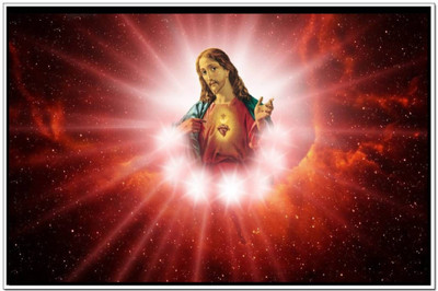 

Aabhaas Jesus Christ Wall Poster Fine Art Print(12 inch X 18 inch, Rolled)