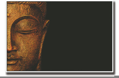 

Aabhaas Buddha Wall Poster Fine Art Print(12 inch X 18 inch, Rolled)