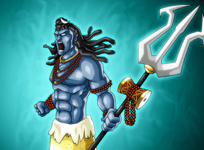 Aabhaas Shiva Wall Poster Fine Art Print(12 inch X 18 inch, Rolled)