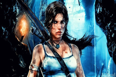 

Aabhaas Tomb Raider Wall Poster Fine Art Print(12 inch X 18 inch, Rolled)