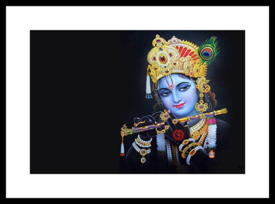 

Aabhaas Krishna Wall Poster Fine Art Print(12 inch X 18 inch, Rolled)