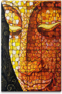 

Aabhaas Buddha Wall Poster Fine Art Print(12 inch X 18 inch, Rolled)