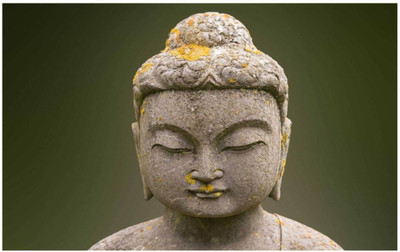 

Aabhaas Buddha Wall Poster Fine Art Print(12 inch X 18 inch, Rolled)