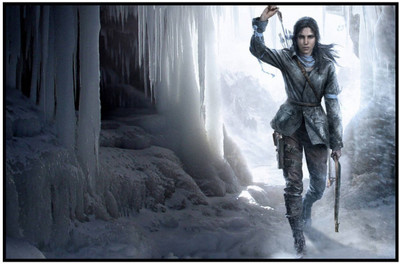 

Aabhaas Tomb Raider Wall Poster Fine Art Print(12 inch X 18 inch, Rolled)