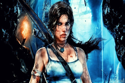 

Aabhaas Tomb Raider Wall Poster Fine Art Print(12 inch X 18 inch, Rolled)