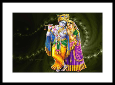 

Aabhaas Krishna Wall Poster Fine Art Print(12 inch X 18 inch, Rolled)