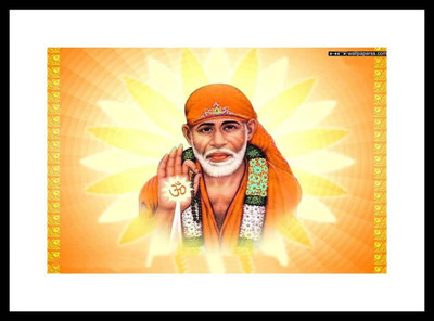

Aabhaas Sai Baba Wall Poster Fine Art Print(12 inch X 18 inch, Rolled)
