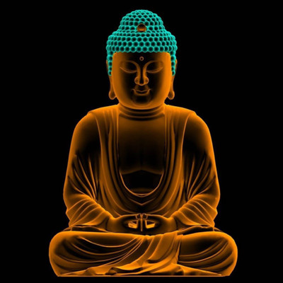 

Aabhaas Buddha Wall Poster Fine Art Print(12 inch X 18 inch, Rolled)