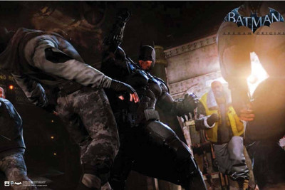 

Aabhaas Batman Arkham Origins Wall Poster Fine Art Print(12 inch X 18 inch, Rolled)