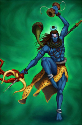 

Aabhaas Shiva Wall Poster Fine Art Print(12 inch X 18 inch, Rolled)