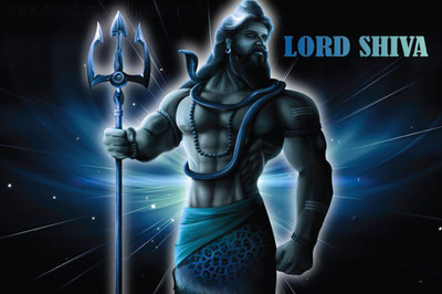 

Aabhaas Shiva Wall Poster Fine Art Print(12 inch X 18 inch, Rolled)