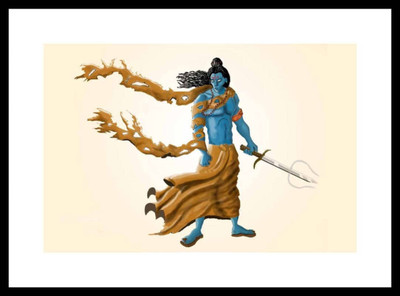 

Aabhaas Shiva Wall Poster Fine Art Print(12 inch X 18 inch, Rolled)