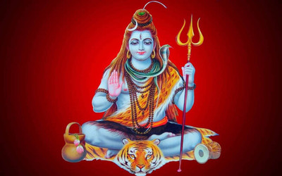 

Aabhaas Shiva Wall Poster Fine Art Print(12 inch X 18 inch, Rolled)