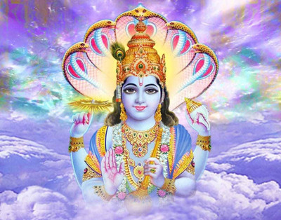 

Aabhaas Vishnu Wall Poster Fine Art Print(12 inch X 18 inch, Rolled)