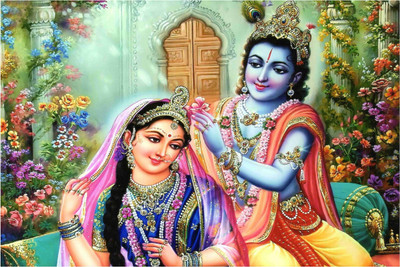 

Aabhaas Krishna Wall Poster Fine Art Print(12 inch X 18 inch, Rolled)