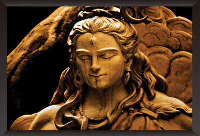 

Aabhaas Shiva Wall Poster Fine Art Print(12 inch X 18 inch, Rolled)