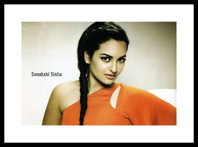 

Aabhaas Sonakshi Sinha Wall Poster Fine Art Print(12 inch X 18 inch, Rolled)