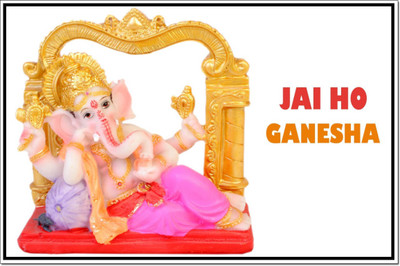 

Aabhaas Ganesha Wall Poster Fine Art Print(12 inch X 18 inch, Rolled)