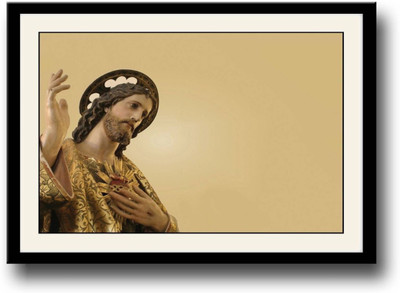 

Aabhaas Jesus Christ Wall Poster Fine Art Print(12 inch X 18 inch, Rolled)