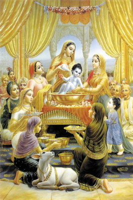 

Aabhaas Krishna Wall Poster Fine Art Print(12 inch X 18 inch, Rolled)