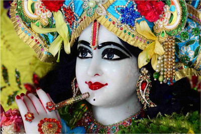 

Aabhaas Krishna Wall Poster Fine Art Print(12 inch X 18 inch, Rolled)