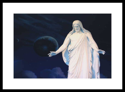 

Aabhaas Jesus Christ Wall Poster Fine Art Print(12 inch X 18 inch, Rolled)
