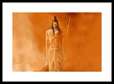

Aabhaas Shiva Wall Poster Fine Art Print(12 inch X 18 inch, Rolled)