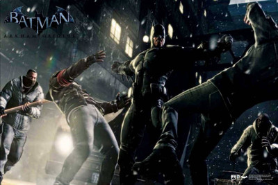 

Aabhaas Batman Arkham Origins Wall Poster Fine Art Print(12 inch X 18 inch, Rolled)