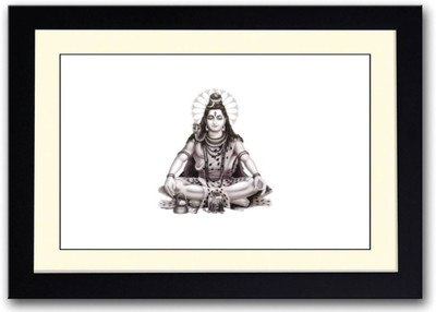 

Aabhaas Shiva Wall Poster Fine Art Print(12 inch X 18 inch, Rolled)