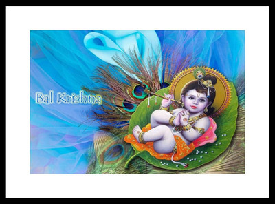 

Aabhaas Krishna Wall Poster Fine Art Print(12 inch X 18 inch, Rolled)