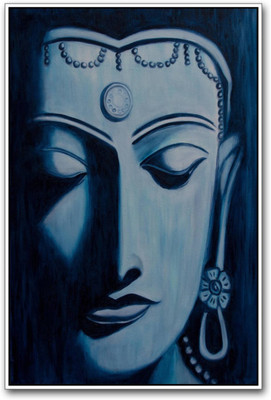

Aabhaas Buddha Wall Poster Fine Art Print(12 inch X 18 inch, Rolled)