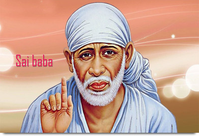 

Aabhaas Sai Baba Wall Poster Fine Art Print(12 inch X 18 inch, Rolled)