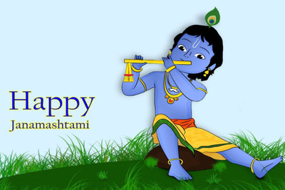 

Aabhaas Krishna Wall Poster Fine Art Print(12 inch X 18 inch, Rolled)