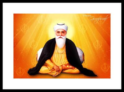 

Aabhaas Guru Nanak Wall Poster Fine Art Print(12 inch X 18 inch, Rolled)