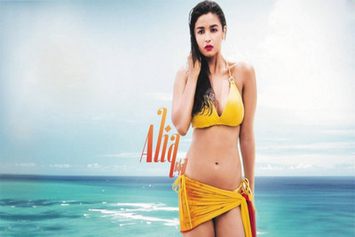 

Aabhaas Alia Bhatt Wall Poster Fine Art Print(12 inch X 18 inch, Rolled)