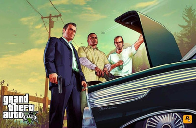 

Akhuratha GTA - Grand Theft Auto Fine Quality Wall Poster Paper Print(12 inch X 18 inch, Rolled)