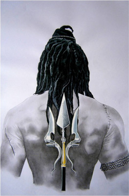 

Aabhaas Shiva Wall Poster Fine Art Print(12 inch X 18 inch, Rolled)