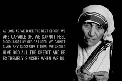 

Aabhaas Mother Teresa Wall Poster Fine Art Print(12 inch X 18 inch, Rolled)