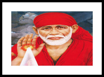 

Aabhaas Sai Baba Wall Poster Fine Art Print(12 inch X 18 inch, Rolled)