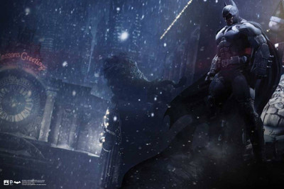 

Aabhaas Batman Arkham Origins Wall Poster Fine Art Print(12 inch X 18 inch, Rolled)
