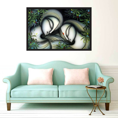 

Aabhaas Krishna Wall Poster Fine Art Print(12 inch X 18 inch, Rolled)