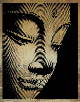 

Aabhaas Buddha Wall Poster Fine Art Print(12 inch X 18 inch, Rolled)