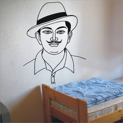 

Aabhaas Bhagat Singh Wall Poster Fine Art Print(12 inch X 18 inch, Rolled)