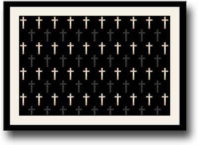 

Aabhaas Jesus Christ Wall Poster Fine Art Print(12 inch X 18 inch, Rolled)