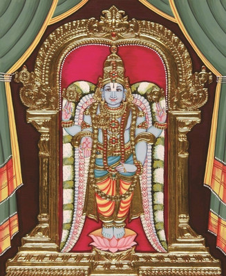 

Aabhaas Vishnu Wall Poster Fine Art Print(12 inch X 18 inch, Rolled)