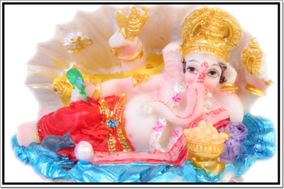 

Aabhaas Ganesha Wall Poster Fine Art Print(12 inch X 18 inch, Rolled)